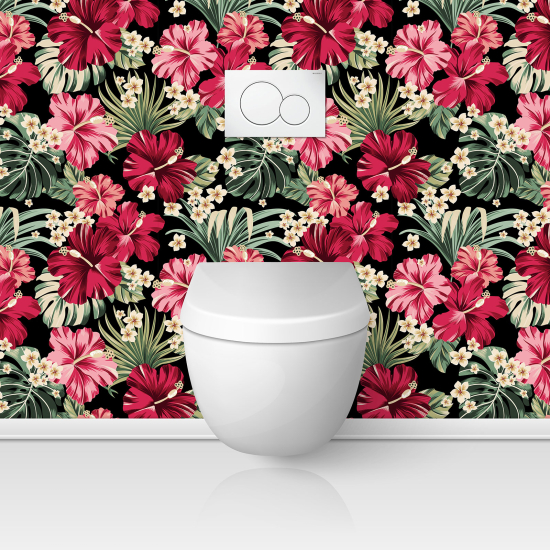 Alzatina adesiva per WC - Fiori
