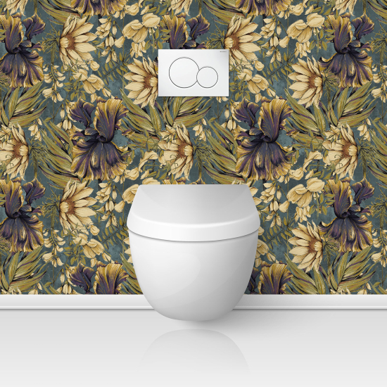 Alzatina adesiva per WC - Fiori