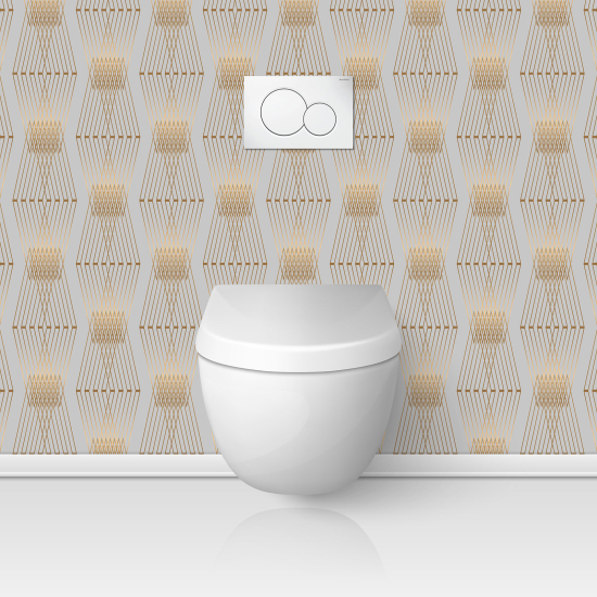 Alzatina adesiva per WC - Orientale