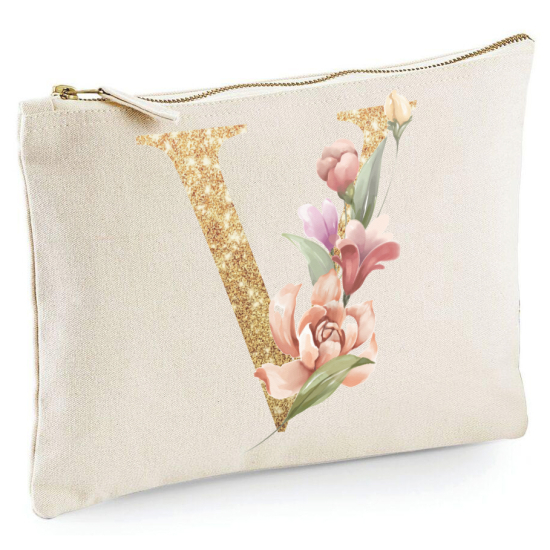 Astuccio monogram personalizzato - Lettera V
