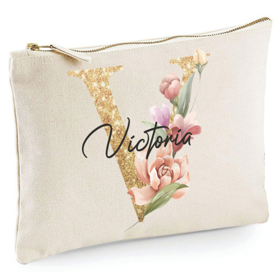 Astuccio monogram personalizzato - Lettera V