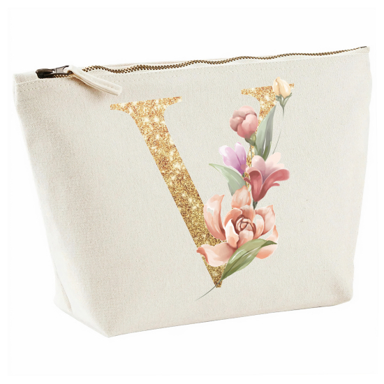 Astuccio monogram personalizzato - Lettera V