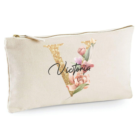 Astuccio monogram personalizzato - Lettera V
