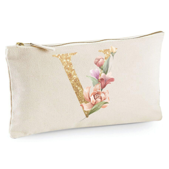 Astuccio monogram personalizzato - Lettera V