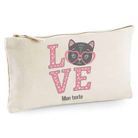 Astuccio personalizzato - Amore per i gatti