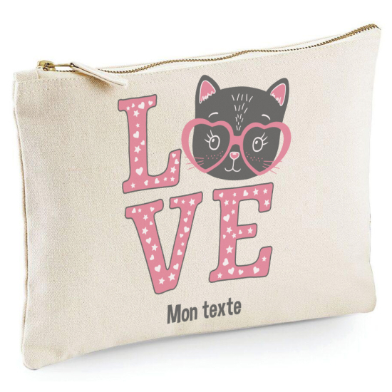Astuccio personalizzato - Amore per i gatti