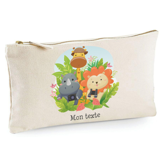 Astuccio personalizzato - Animali della giungla