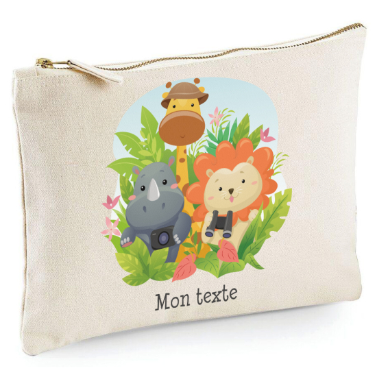 Astuccio personalizzato - Animali della Giungla