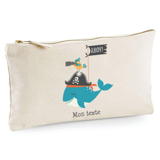 Astuccio personalizzato - Balena pirata