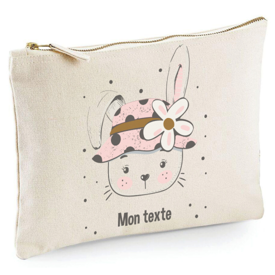 Astuccio personalizzato - Coniglio Fiore