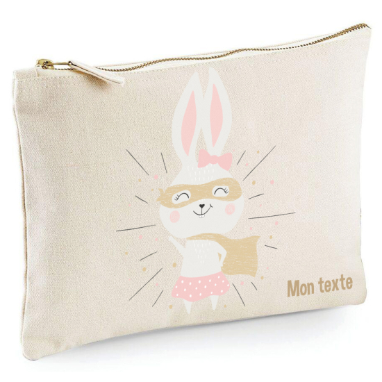 Astuccio personalizzato - Coniglio Supereroe