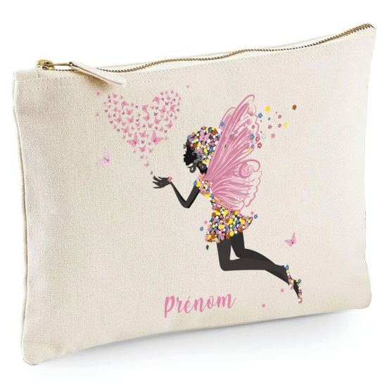 Astuccio personalizzato - Fata cuore farfalle