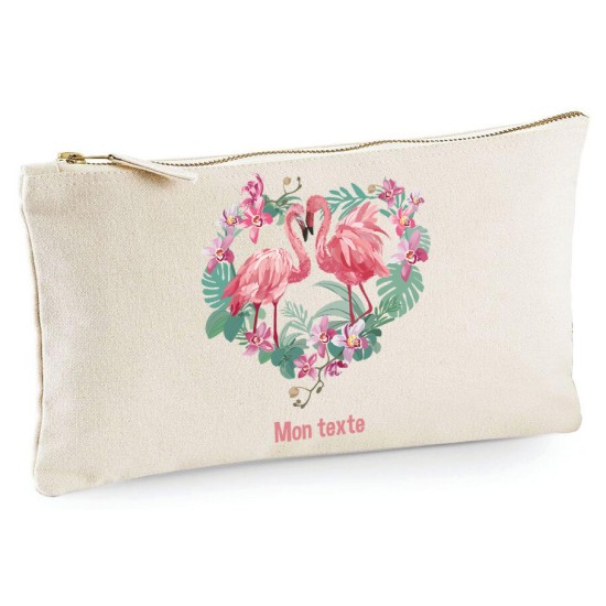 Astuccio personalizzato - Fenicotteri rosa