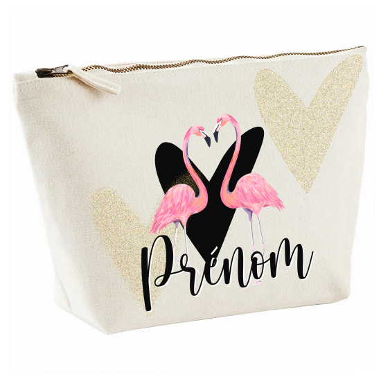 Astuccio personalizzato - Fenicotteri rosa