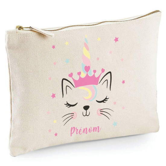 Astuccio personalizzato - Gatto unicorno