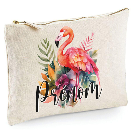Astuccio personalizzato - Nome Fenicottero Rosa