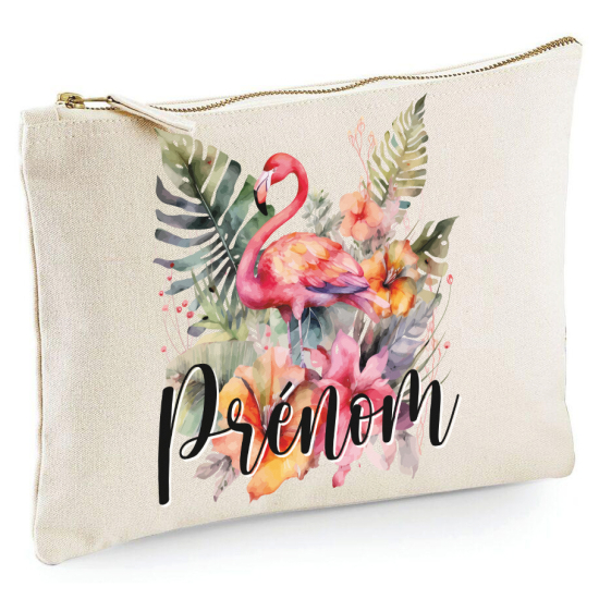 Astuccio personalizzato - Nome Fenicottero Rosa