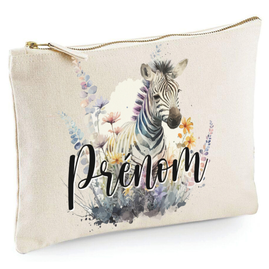 Astuccio personalizzato - Nome Zebra