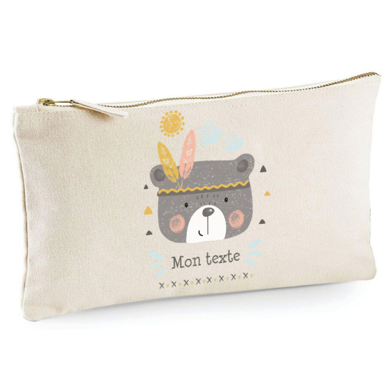 Astuccio personalizzato - Orsetto indiano
