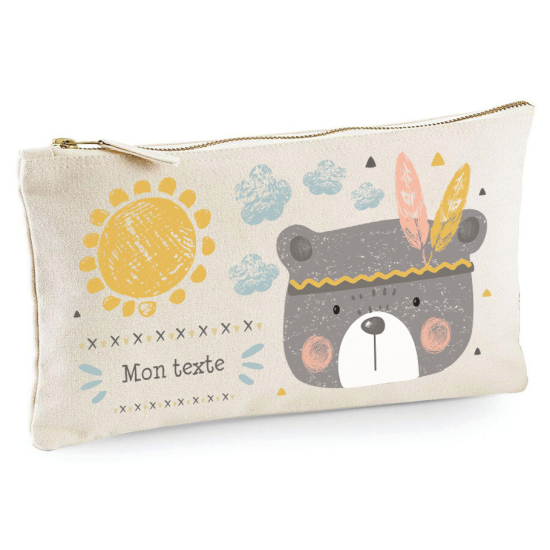 Astuccio personalizzato - Orsetto indiano