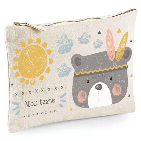 Astuccio personalizzato - Orsetto Indiano