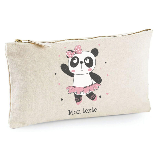 Astuccio personalizzato - Panda ballerina