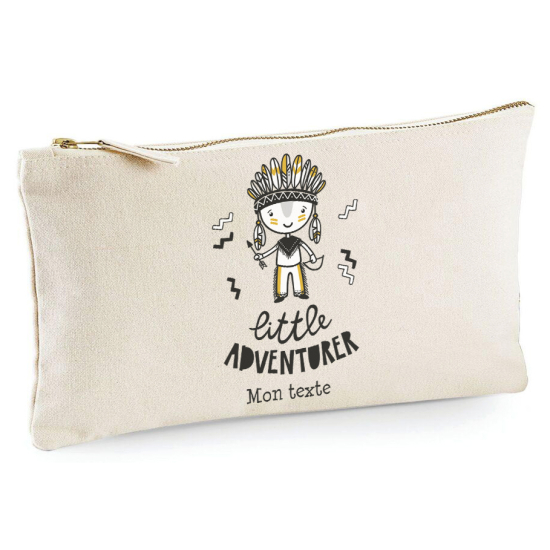 Astuccio personalizzato - Piccolo avventuriero indiano