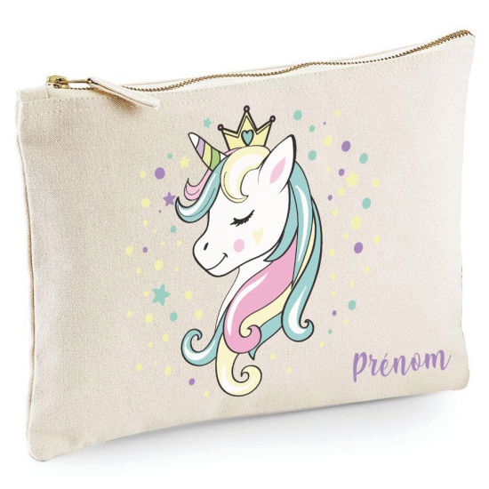 Astuccio personalizzato - Principessa unicorno