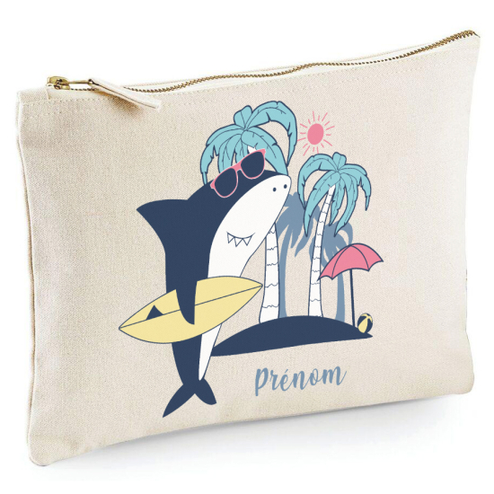 Astuccio personalizzato - Squalo surfista