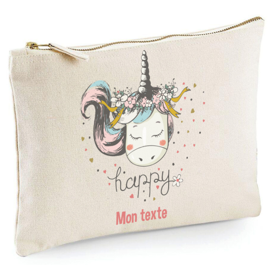 Astuccio personalizzato - Unicorno Cuori