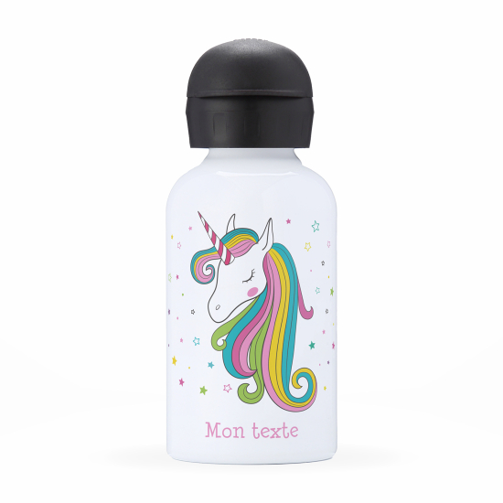 Borraccia isotermica personalizzata per bambini - Unicorno stelle