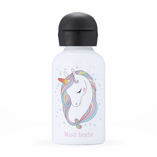 Borraccia isotermica personalizzata per bambini - Unicorno stelle