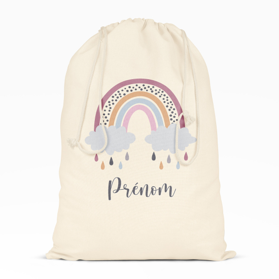 Borsa con coulisse personalizzata - Arcobaleno