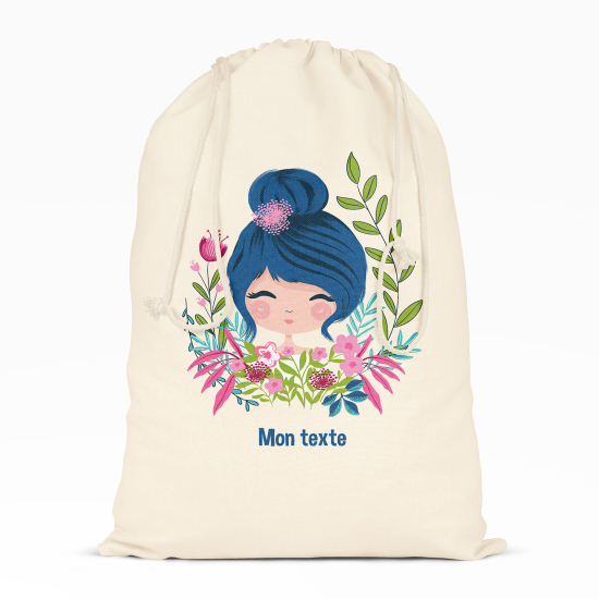 Borsa con coulisse personalizzata - Bambina