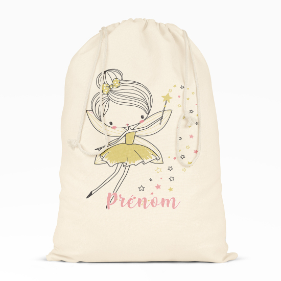 Borsa con coulisse personalizzata - Fata