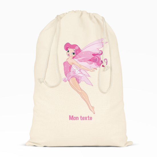 Borsa con coulisse personalizzata - Fata
