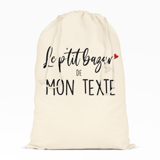 Borsa con coulisse personalizzata - Il piccolo bazar di