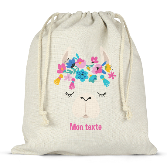 Borsa con coulisse personalizzata - Lama
