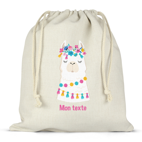 Borsa con coulisse personalizzata - Lama