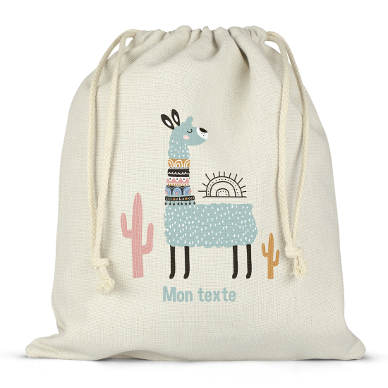Borsa con coulisse personalizzata - Lama
