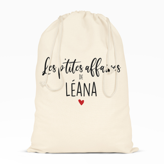 Borsa con coulisse personalizzata - Le piccole faccende di