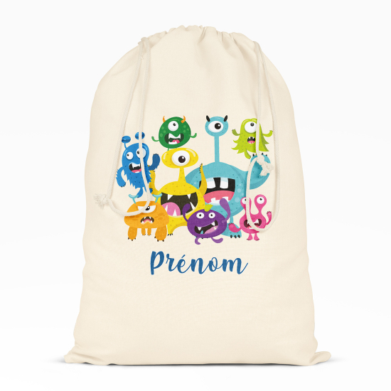 Borsa con coulisse personalizzata - Mostri