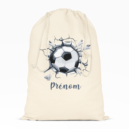 Borsa con coulisse personalizzata - Pallone da calcio