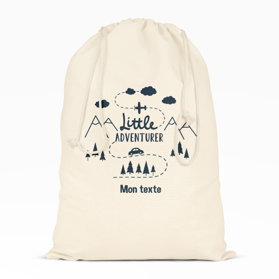 Borsa con coulisse personalizzata - Piccolo avventuriero