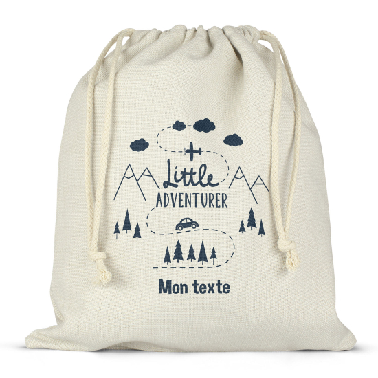 Borsa con coulisse personalizzata - Piccolo avventuriero