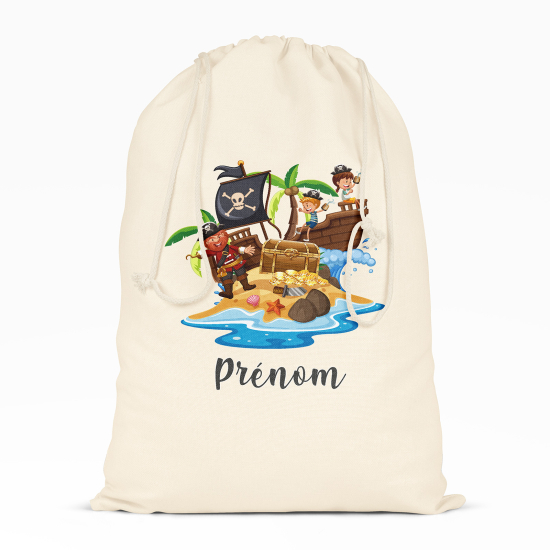 Borsa con coulisse personalizzata - Pirati