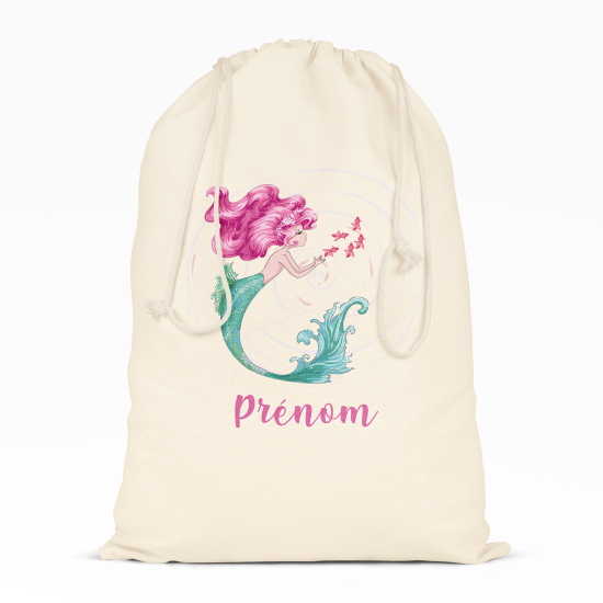 Borsa con coulisse personalizzata - Sirena