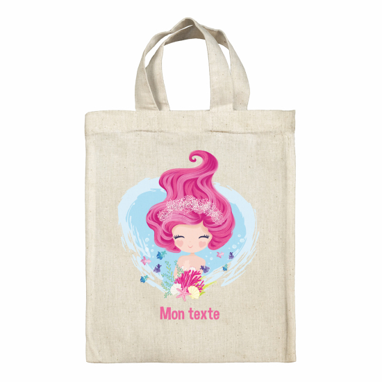 Borsa tote bag personalizzata - Sirena