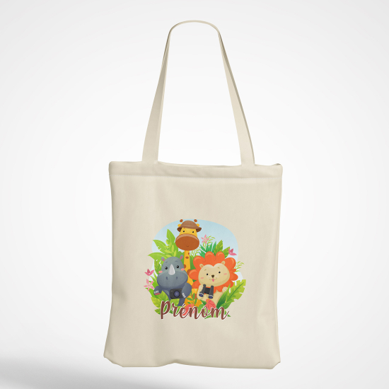 Borsa tote bag personalizzato - Animali