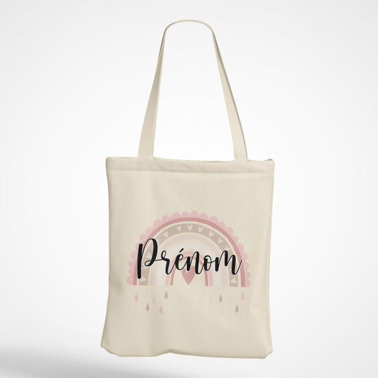 Borsa tote bag personalizzato - Arcobaleno
